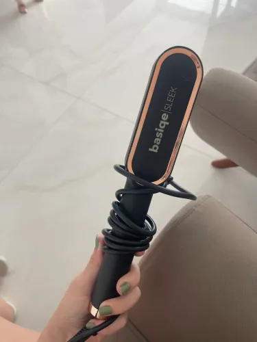 Escova alisadora térmica basiqe sleek 220v