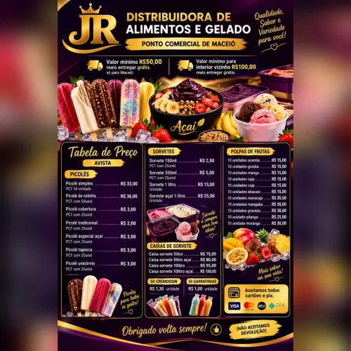 VENDE-SE PICOLÉ SORVETES ETC