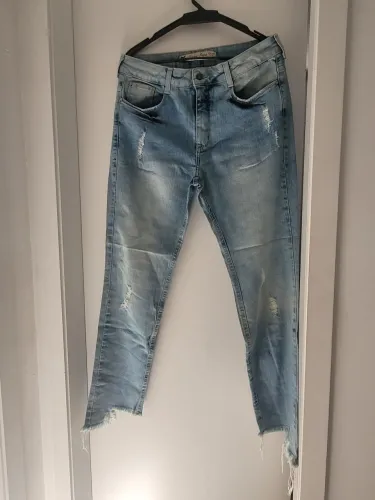 CALCA JEANS HERING SEM USO tm 42 cintura alta 