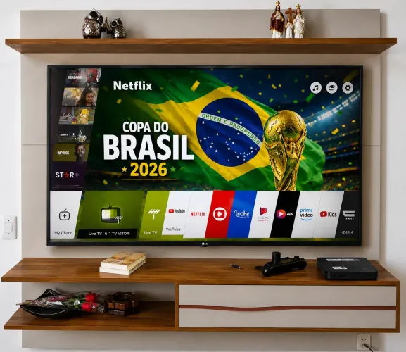 Smart TV LED LG 50 Polegadas, Aplicativos, Perfeita!!