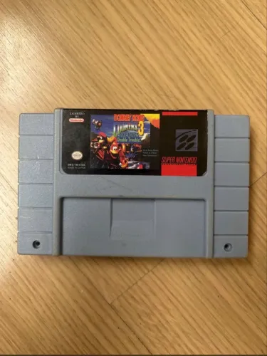 Jogo donkey kong 3 super nintendo
