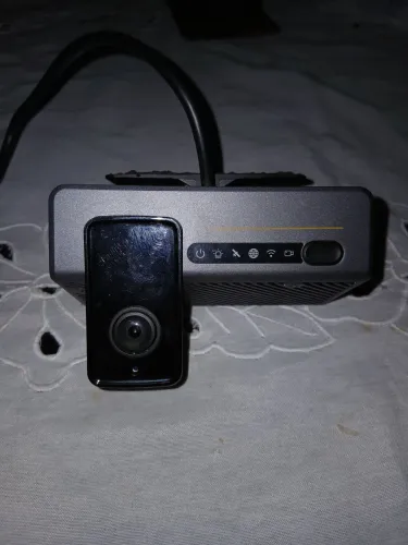 dashcam inteligente de dupla lente com IA (MDVR móvel / videotelemetria)