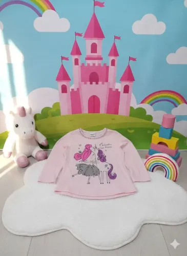 Blusa infantil manga longa tamanho 3