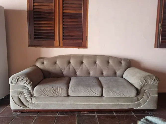 CONJUNTO SOFÁS TAPEÇARIA