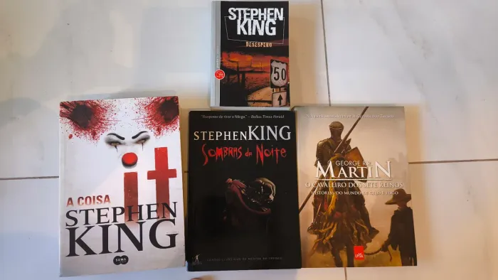 Kit Livros Stephen King e George R.R. Martin (It, Desespero, etc)
