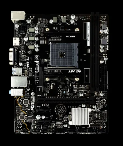 Kit Placa mãe Biostar A320MH AM4 + ATLHON 3000G
