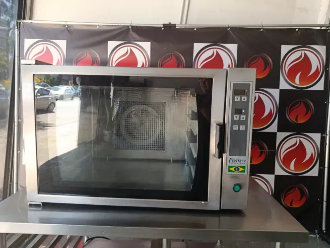Forno industrial marca prática modelo HPE80 220 trifásico data 20/08/2014