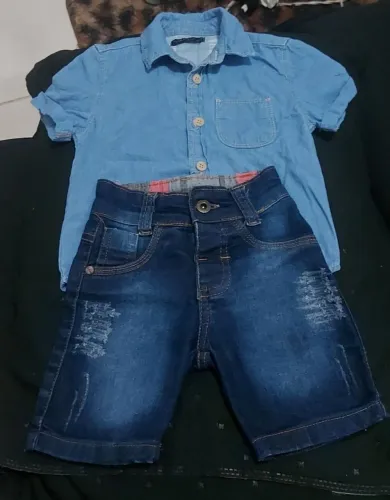 Lote de roupas menino 01 e 02 anos
