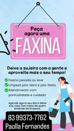 FAÇO FAXINA EM TODO GUARUJÁ-SP
