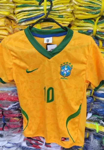 CAMISA INFANTIL BRASIL R$30