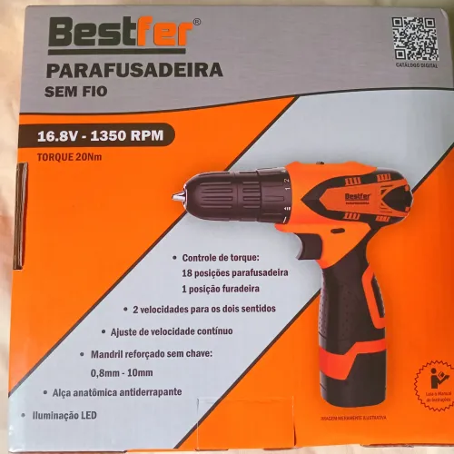 Parafusadeira sem fio