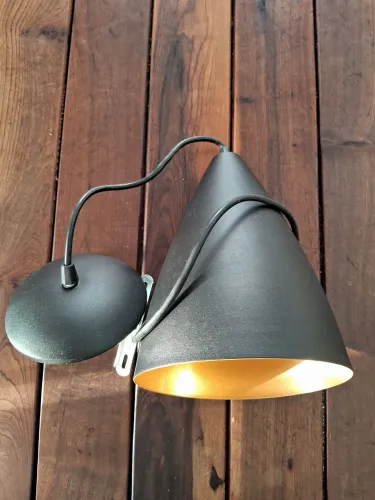 Luminária pendente oval 