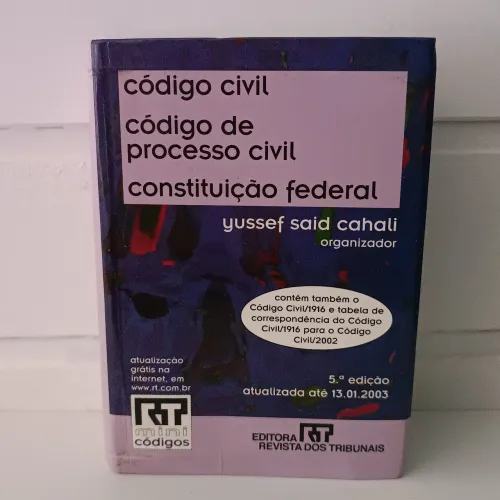 CÓDIGO CIVIL - CÓDIGO DE PROCESSO CIVIL - CONSTITUIÇÃO FEDERAL