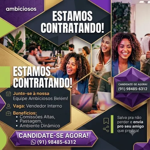 Vaga de emprego em Belém