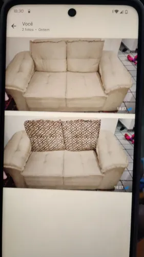 Sofá 2 lugares