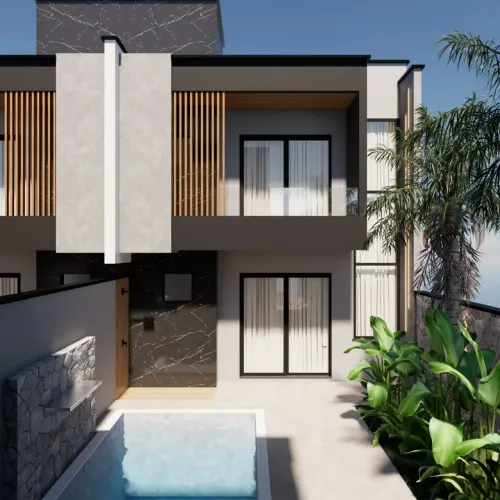 Casa para venda possui 117 metros quadrados com 3 quartos em Piçarras - Guaratuba - Paraná