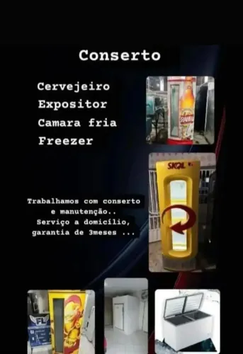 Conserto de expositor e cervejeira