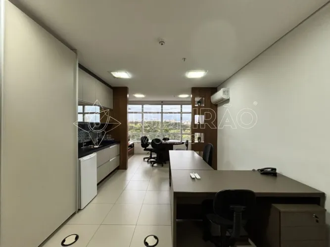 Sala mobiliada para locação conjunto Neo Palma Travassos