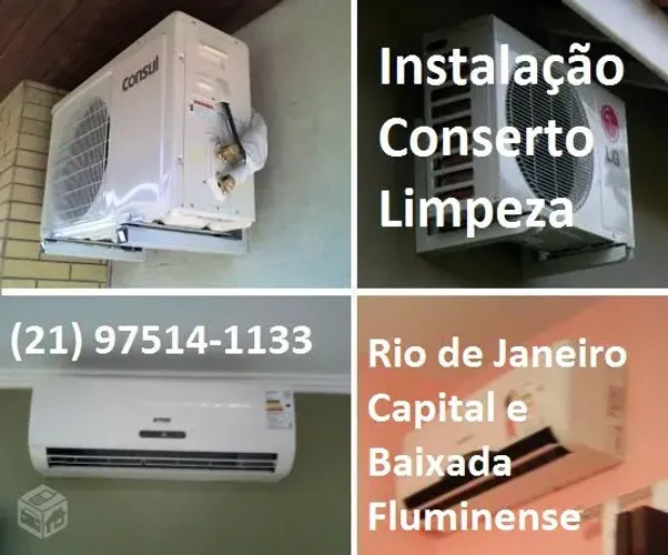Ar split 12.000 BTUs seminovo entrego instalado