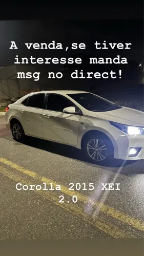 Toyota Corolla XEI 2.0 Flex 16V Aut. 2015