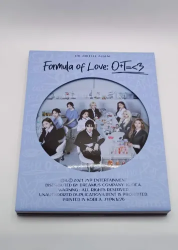 TWICE - Formula Of Love: O+T=<3 CD Álbum Oficial S/ Photocard K-pop