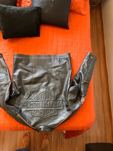 Jaqueta couro Feminina Harley Davidson 