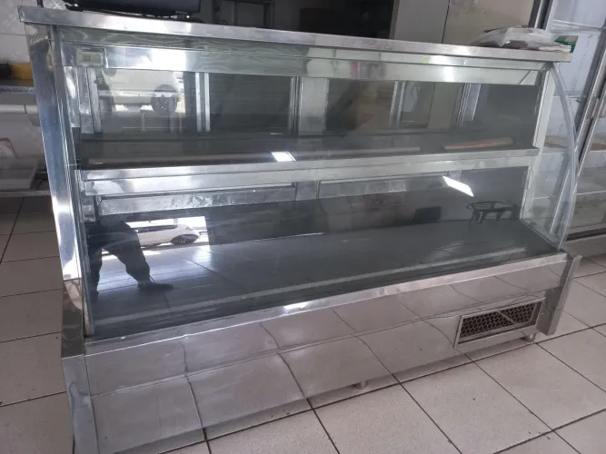 Balcao de acougue inox 2 metros