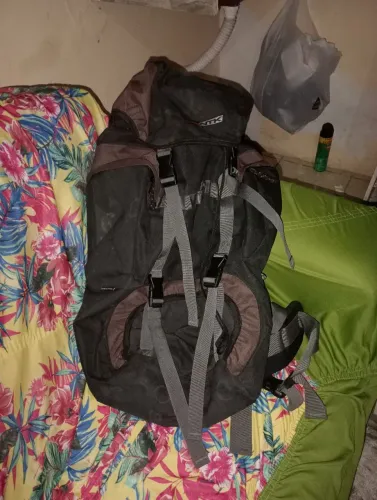 Mochila de acampamento