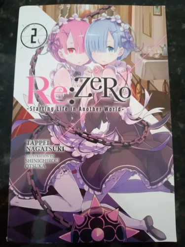 Livro de Re:zero volume 2 (Inglês)