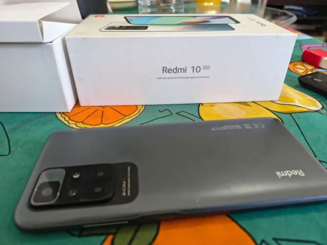Redmi note 10 carbon Gray 4gb ram 128 gb ROM 