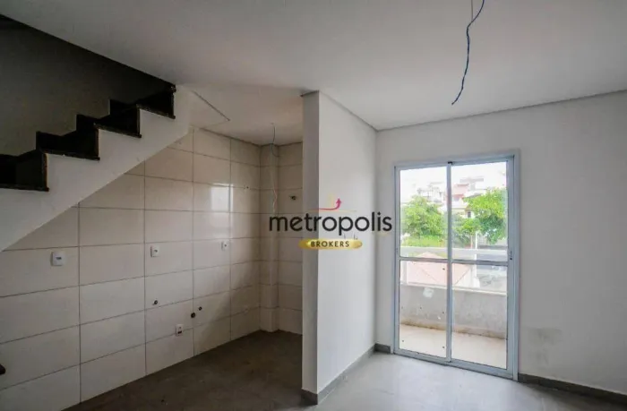 Cobertura com 2 dormitórios à venda, 67 m² por R$ 470.000,00 - Jardim Santo Alberto - Sant