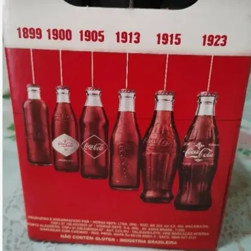 Caixa de coca cola históricas
