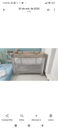 Berço portátil cercadinho