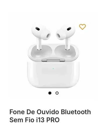 Fone De Ouvido Bluetooth Sem Fio i13 PRO