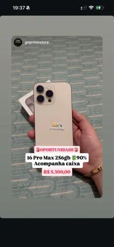 16 pro max 256 gold 