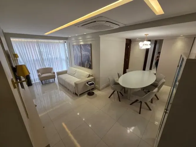 Jardim Oceania - Alugo apartamento alto padrão mobiliado! 3 quartos sendo 2 suítes