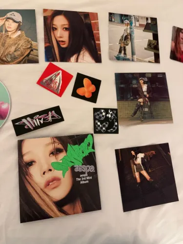 álbum kpop my world aespa