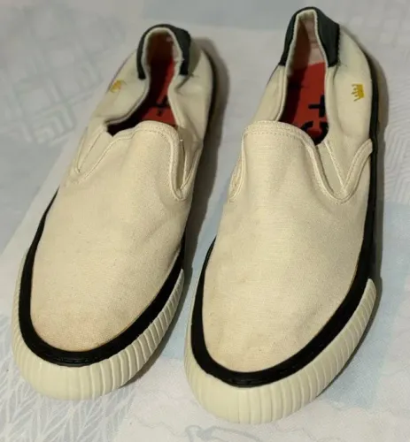 Tênis Masculino Osklen Slip ON Triple Off White Tamanho 41 Original