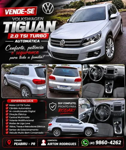 Volkswagen Tiguan 2.0 TSI 16V 200cv Tiptronic 5P 2013