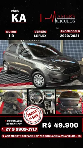Ford KA 1.0 Se/se Plus Tivct Flex 5P 2021