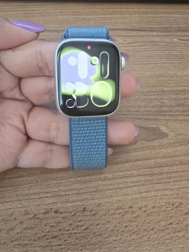 Apple Watch Series 9 41mm Prata ? Bateria 99% ? Pulseira Nova
