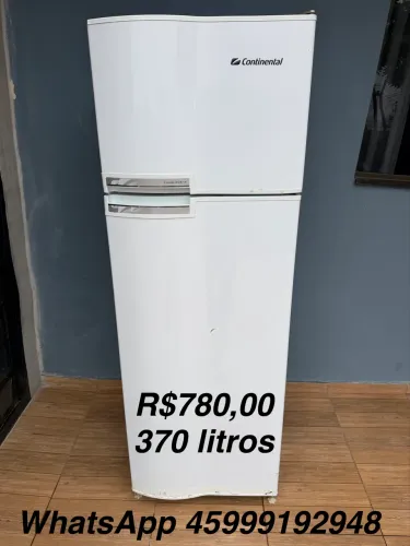 Geladeira usada 370 litros duplex