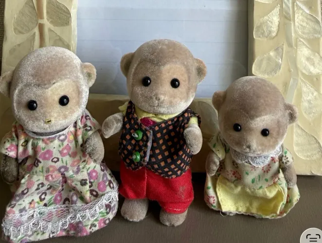 Macacos Sylvanian Families Vintage