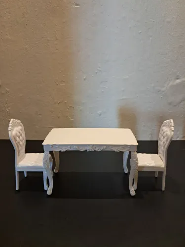 Kit Mesa e Cadeiras Miniatura