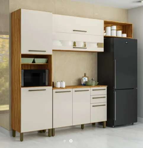 Armário de cozinha completo 100% MDF novo disponível 