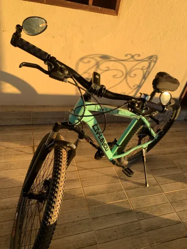 Bike CN-Leyou Lightning (Verde Menta) - Praticamente Nova!