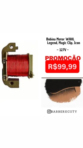 Peças para maquinas barbearia