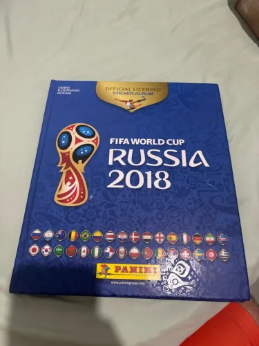 Álbum copa 2018 capa dura completo