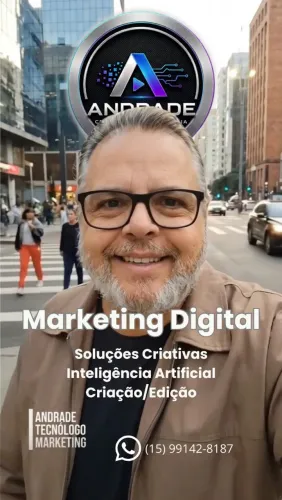 Marketing Digital Inteligência Artificial Vídeos Fotos Consultoria Assessoria Venda Online