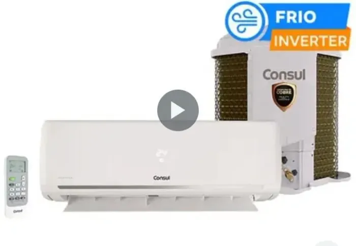 Ar condicionado inverter 12mil consul quente frio